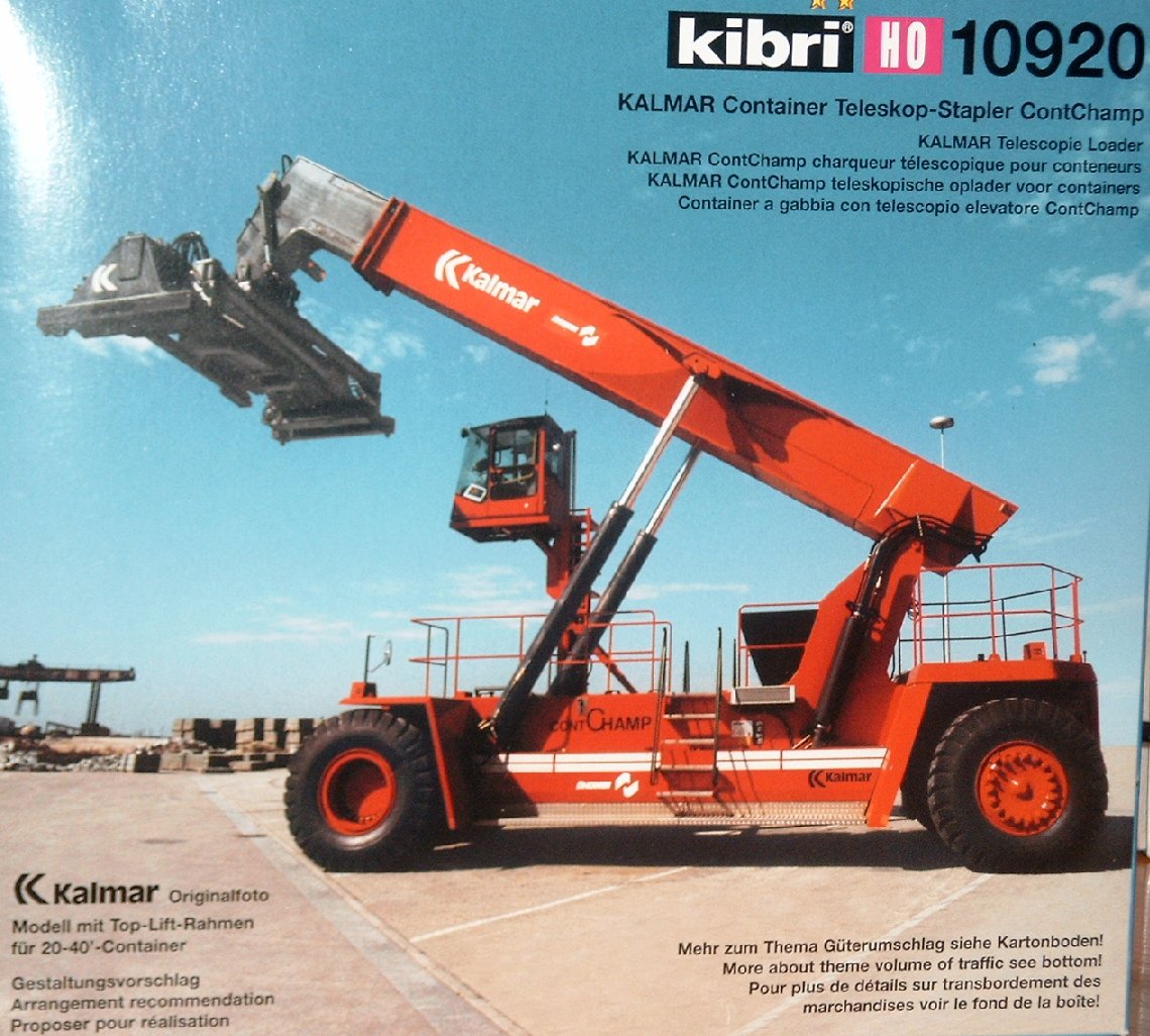 KIBRI 10920 HO Kalmar Container-Stapler